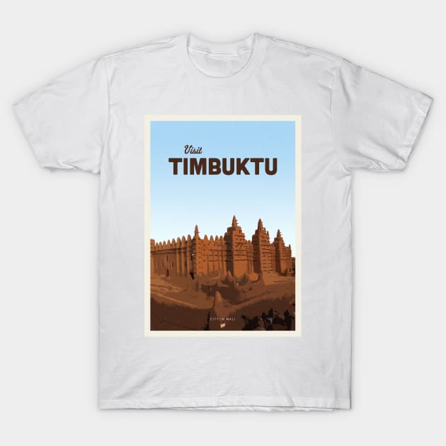 Visit Timbuktu T-Shirt by Mercury Club